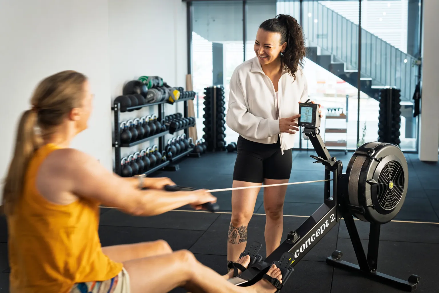 Personal Training coaching at Inspired Movement