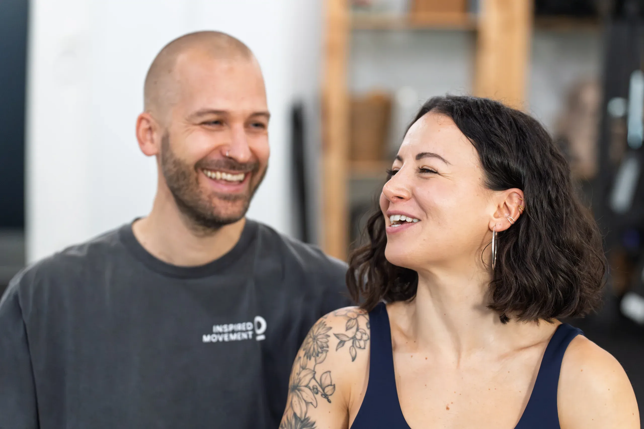 Inspired Movement co-founders Tobias Fuhlroth and Sheila Vitale