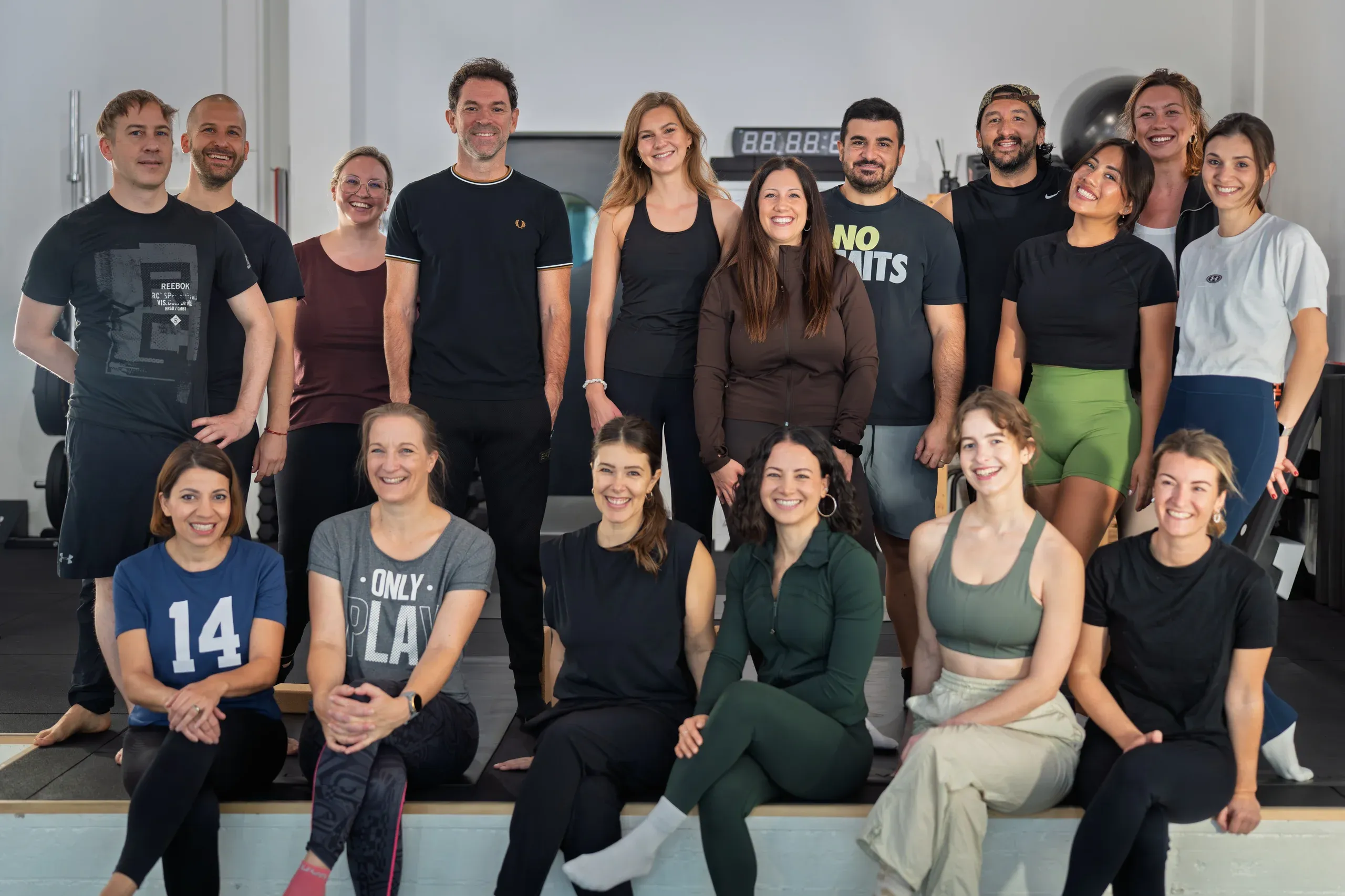 Inspired Movement community in the Zurich studio